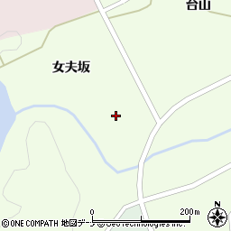 秋田県由利本荘市東由利老方女夫坂15周辺の地図