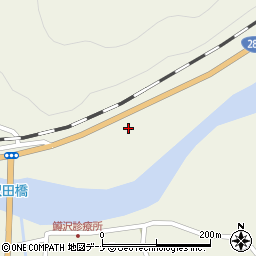 岩手県遠野市宮守町下鱒沢１６地割周辺の地図