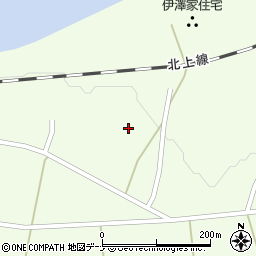 岩手県北上市和賀町岩沢９地割71周辺の地図