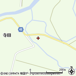 秋田県由利本荘市東由利老方前田面周辺の地図