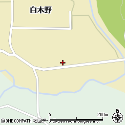 岩手県和賀郡西和賀町白木野６７地割255周辺の地図