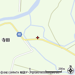 秋田県由利本荘市東由利老方石田周辺の地図
