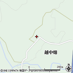 岩手県西和賀町（和賀郡）越中畑（６５地割）周辺の地図