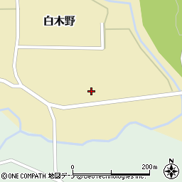 岩手県和賀郡西和賀町白木野６７地割252周辺の地図