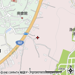 秋田県横手市前郷（東松原）周辺の地図
