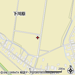 秋田県横手市雄物川町沼館下川原221周辺の地図