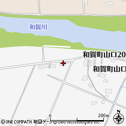 岩手県北上市和賀町山口（２１地割）周辺の地図