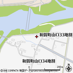岩手県北上市和賀町山口２８地割周辺の地図