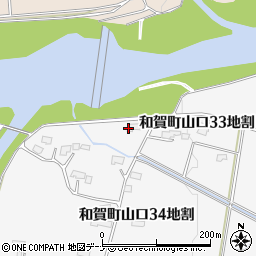 岩手県北上市和賀町山口（２８地割）周辺の地図