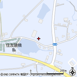 株式会社東亜リース　横手営業所周辺の地図