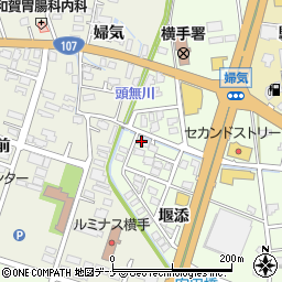 松本餅屋周辺の地図