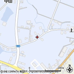 秋田県横手市赤坂中山48-127周辺の地図