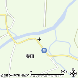 秋田県由利本荘市東由利老方寺田59周辺の地図