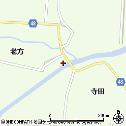 秋田県由利本荘市東由利老方橋脇9周辺の地図
