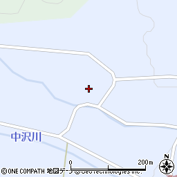 岩手県遠野市青笹町中沢１３地割17周辺の地図