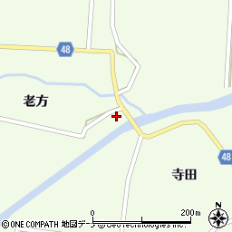 秋田県由利本荘市東由利老方橋脇8周辺の地図