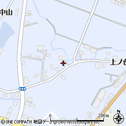 秋田県横手市赤坂中山48-141周辺の地図