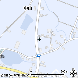 秋田県横手市赤坂中山48-73周辺の地図