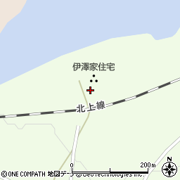 岩手県北上市和賀町岩沢９地割41周辺の地図