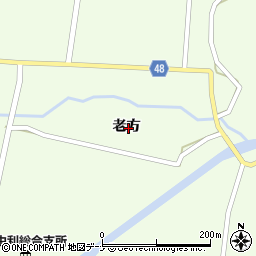 〒015-0211 秋田県由利本荘市東由利老方の地図