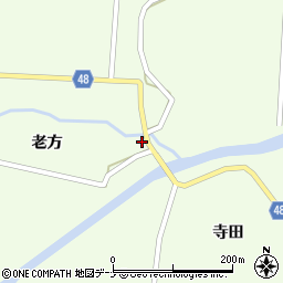 秋田県由利本荘市東由利老方橋脇5周辺の地図