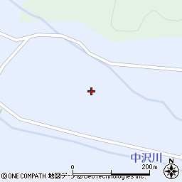 岩手県遠野市青笹町中沢１２地割周辺の地図