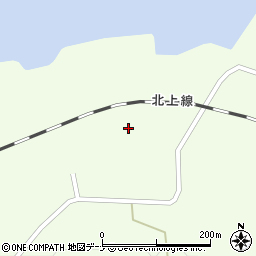 岩手県北上市和賀町岩沢１４地割84周辺の地図