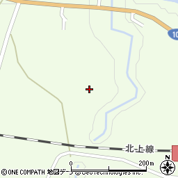 岩手県北上市和賀町岩沢８地割周辺の地図