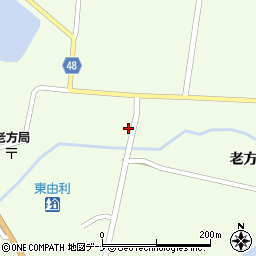 秋田県由利本荘市東由利老方老方26周辺の地図