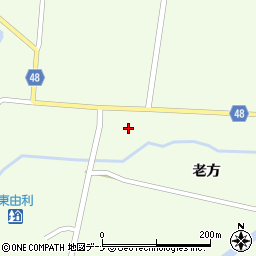 秋田県由利本荘市東由利老方老方42-1周辺の地図