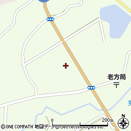 秋田しんせい農業協同組合　東由利支店周辺の地図