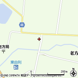 秋田県由利本荘市東由利老方老方27周辺の地図