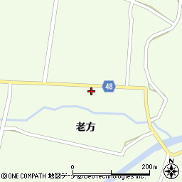 秋田県由利本荘市東由利老方老方60-9周辺の地図