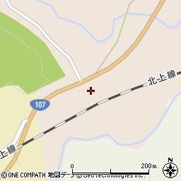 岩手県和賀郡西和賀町細内６８地割259周辺の地図