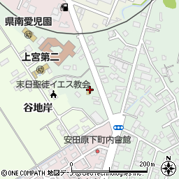 秋田県横手市横山町1-16周辺の地図