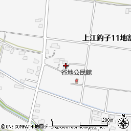 岩手県北上市上江釣子１１地割周辺の地図