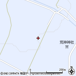岩手県遠野市青笹町中沢２１地割周辺の地図