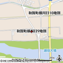 岩手県北上市和賀町横川目９地割周辺の地図