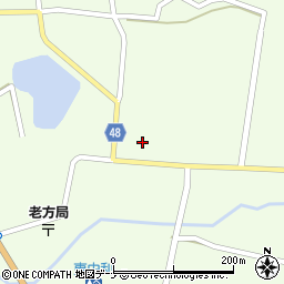 秋田県由利本荘市東由利老方老方14周辺の地図