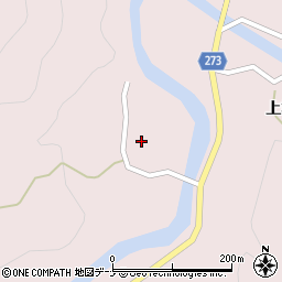 秋田県横手市山内大松川（松川）周辺の地図