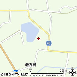 秋田県由利本荘市東由利老方老方2周辺の地図