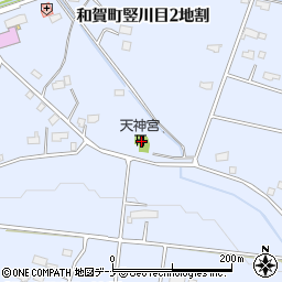 岩手県北上市和賀町竪川目２地割20-13周辺の地図