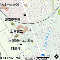 秋田県横手市横山町1-4周辺の地図