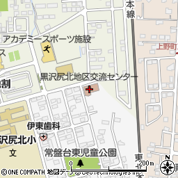 北上市役所　黒沢尻北地区交流センター周辺の地図