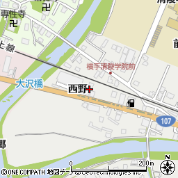 熊谷畳工場周辺の地図