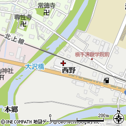 阿桜酒造周辺の地図