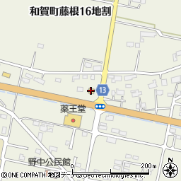 ファミリーマート北上藤根店周辺の地図