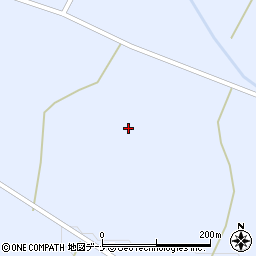 岩手県遠野市青笹町中沢２２地割周辺の地図