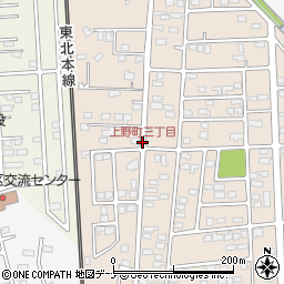 上野町三丁目周辺の地図