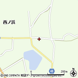 秋田県由利本荘市東由利老方西ノ浜40周辺の地図